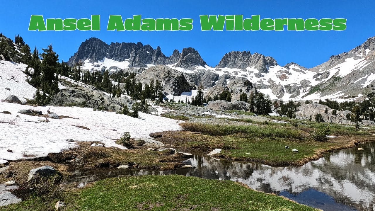Ansel Adams Wilderness hike to the Epic Ediza lake overlooking the Minarets, Mt Ritter & Banner Peak