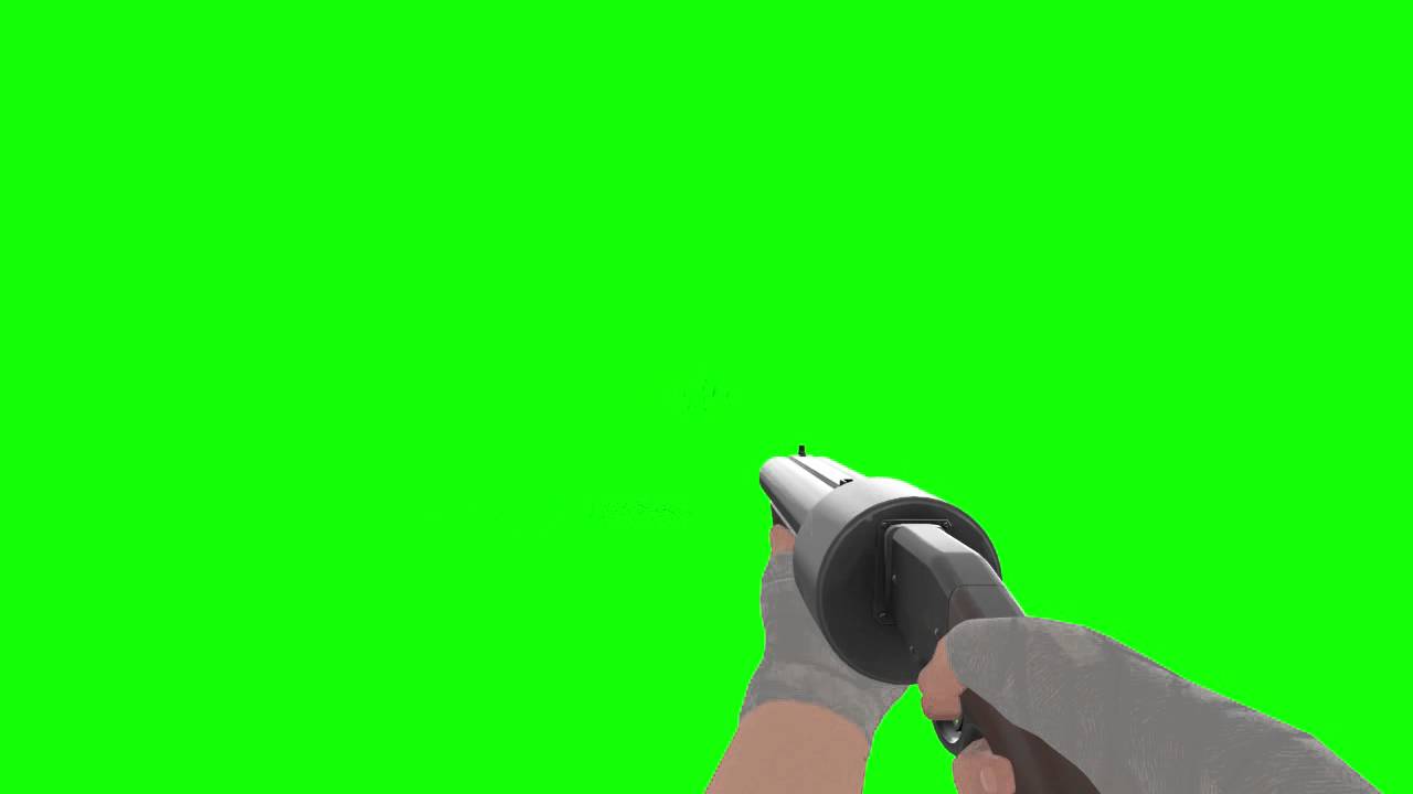 TF2 Scattergun Green screen
