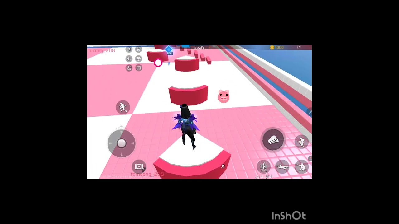 لعبت باركور 🐷😤