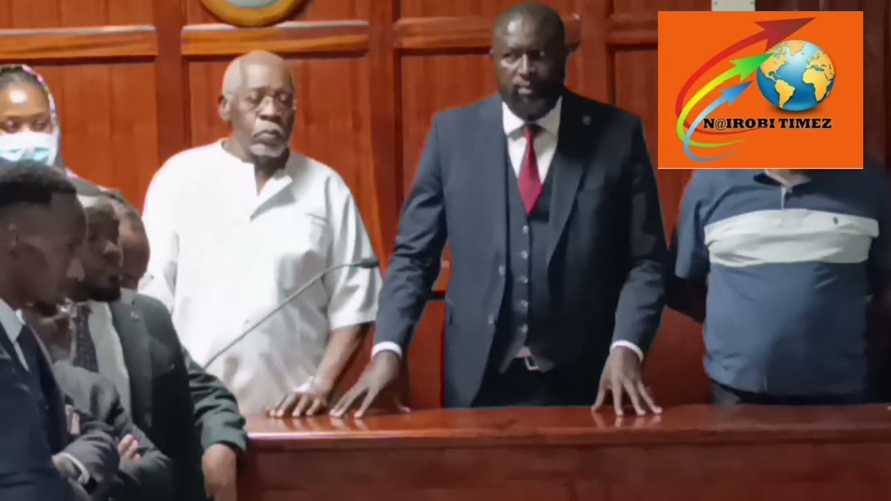 DR. OBWAKA, LAWYER KINYANJUI AND OTHER NAIROBI HOSPITAL BOARD MEMBERS CHARGED.