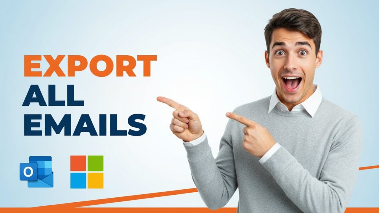 How to Export All Emails From Outlook | Export All Your Emails (Easiest Way) (2026 Guide)