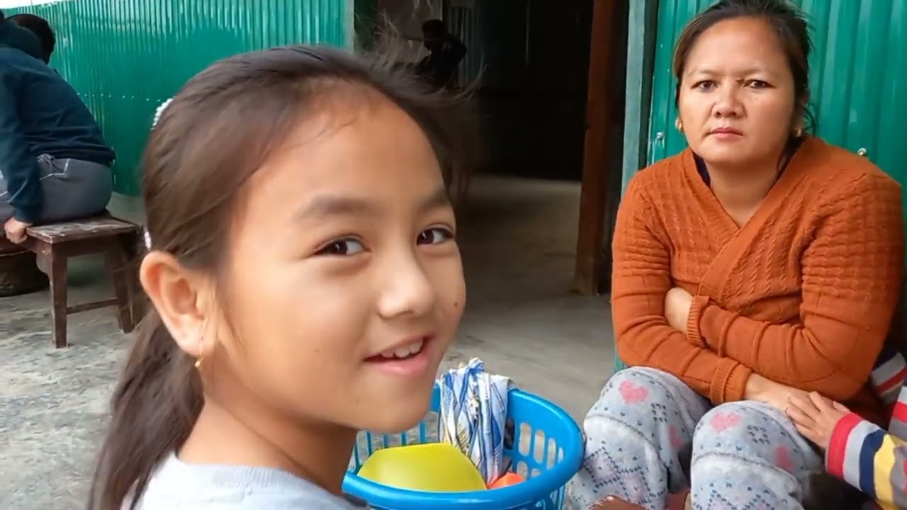 Christmas Mipi Ann nehkhom masang. Lajangphai village.