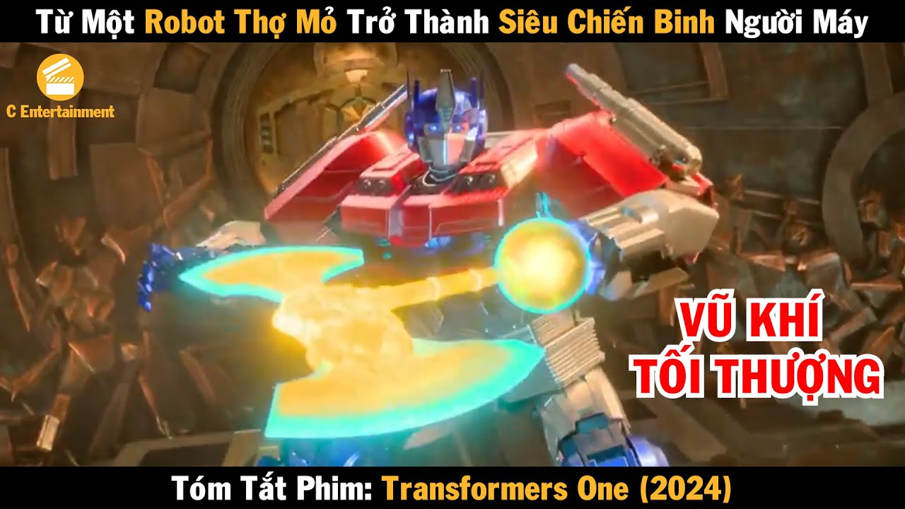 Review Phim Từ một robot thợ mỏ trở thành siêu chiến binh người máy | Transformer One 2024
