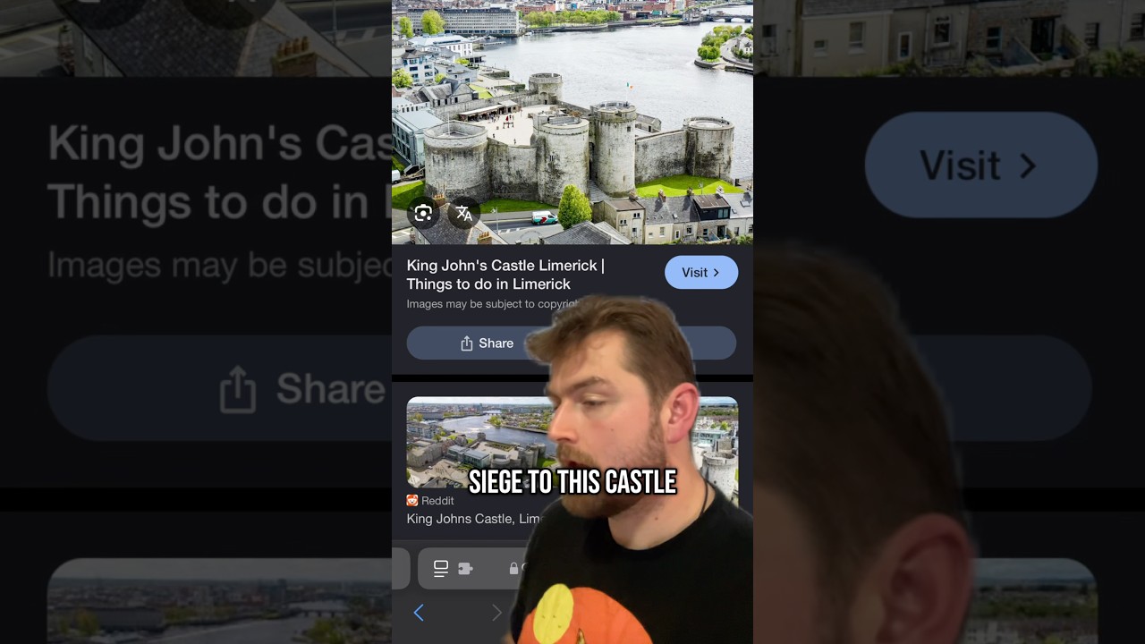 Why the Irish and English hate(d) eachother: siege of limerick #shorts