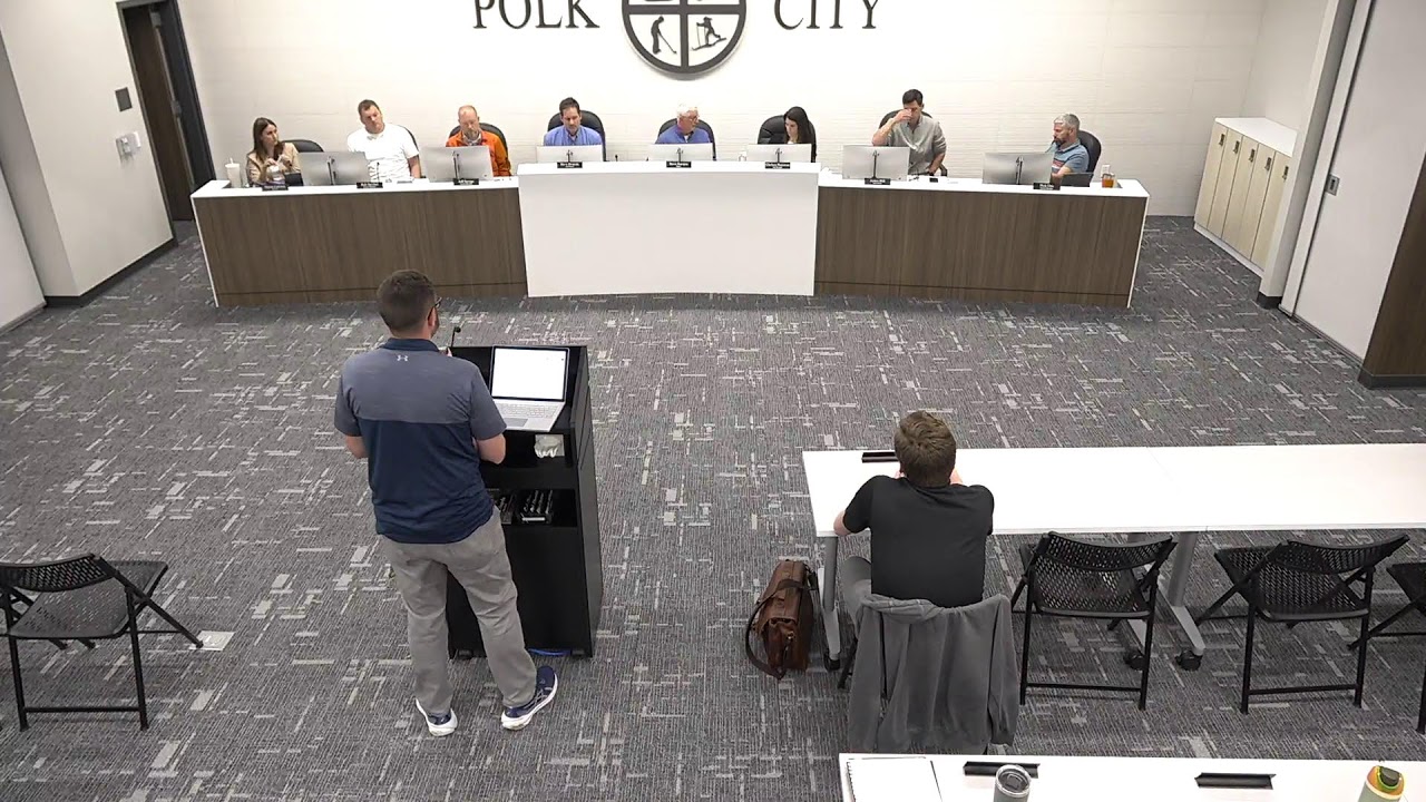 City Council Meeting: Polk City IA April 27, 2026