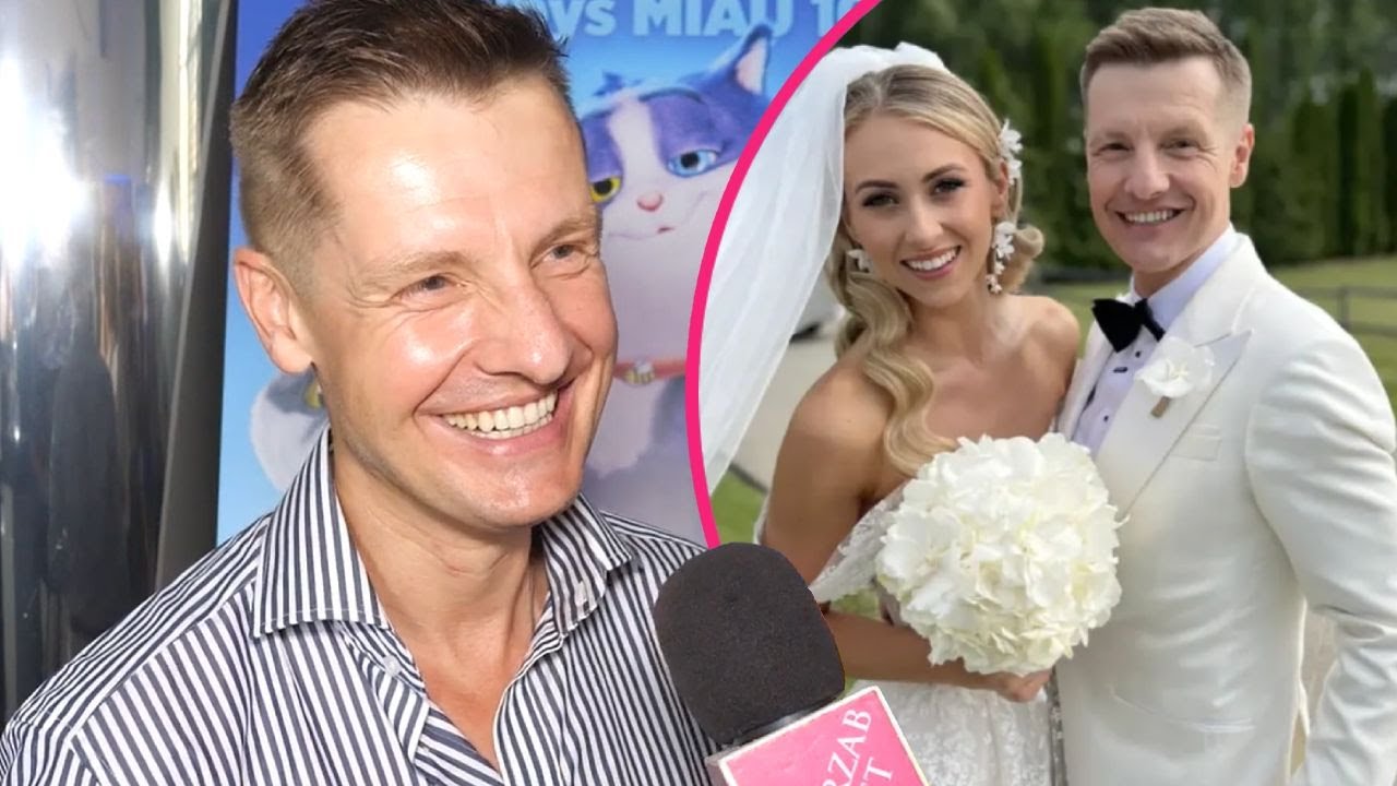 Rafał Mroczek o ślubie i budowie domu