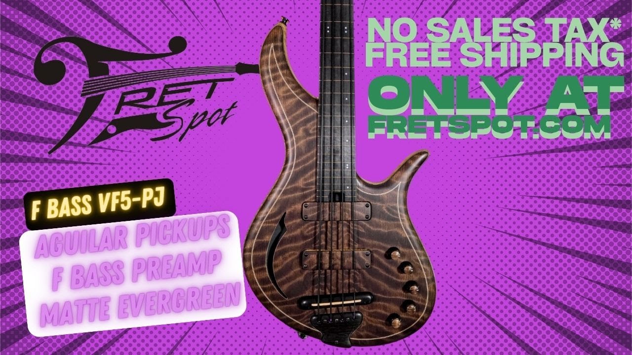 George Furlanetto&rsquo;s Personal Touch: This F Bass AC-4 Is One for the Ages | Only at FretSpot.com