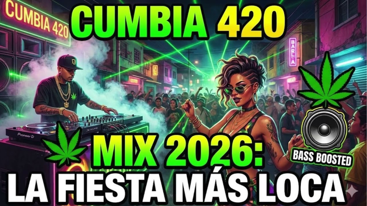 CUMBIA 420 & RKT 2026 🚬 MIX PARA LA PREVIA (Lo Más Nuevo / Enganchado Turro)