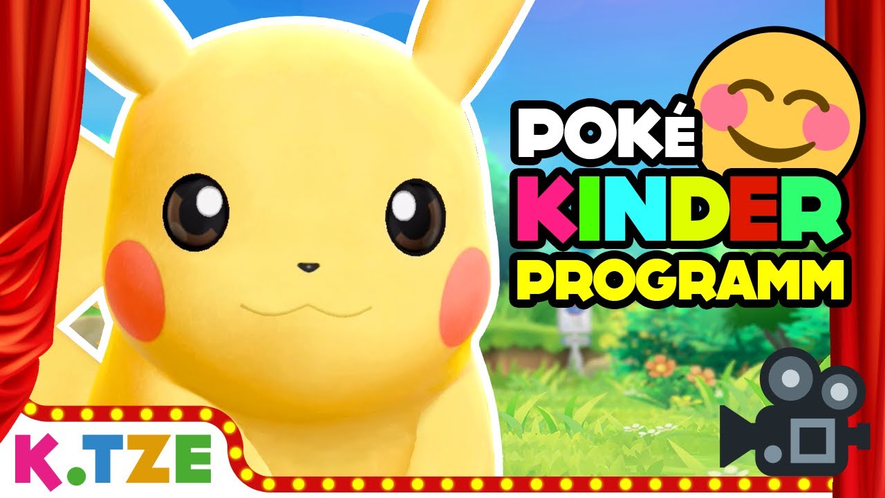 Kinderprogramme 😊❤️ Pokemon Let's Go Pikachu | K.Tze