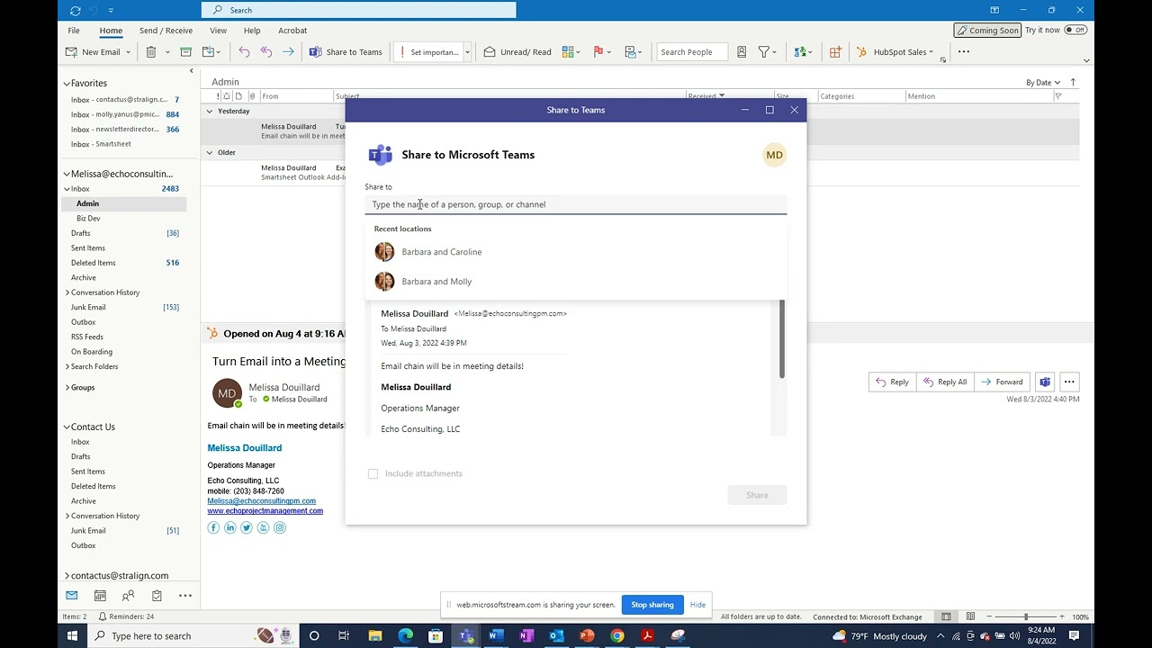 Microsoft Outlook: Five Feature Highlights to Improve Efficiency