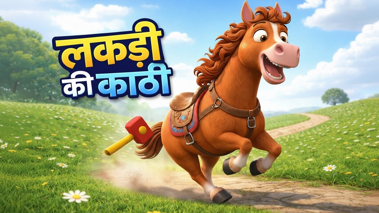 लकड़ी की काठी | Lakdi Ki Kathi | Nursery Rhymes | Popular Hindi Children Songs