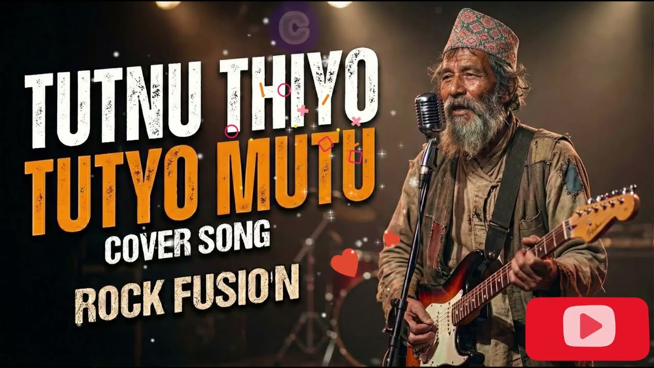 Tutnu Thiyo Tutyo Mutu (Rock Version) | Sudip Giri | Suno AI | Gilla music