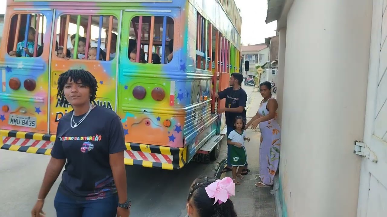 Maria Cecília no ônibus trem emJaparatinga Alagoas 07/04/2025