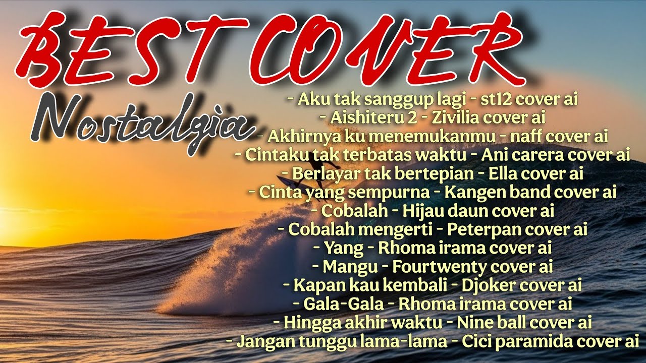 BEST COVER NOSTALGIA | CAMPURAN VIRAL TIKTOK🎧 | (tanpa iklan) | jalan menuju Lembang lewat palintang
