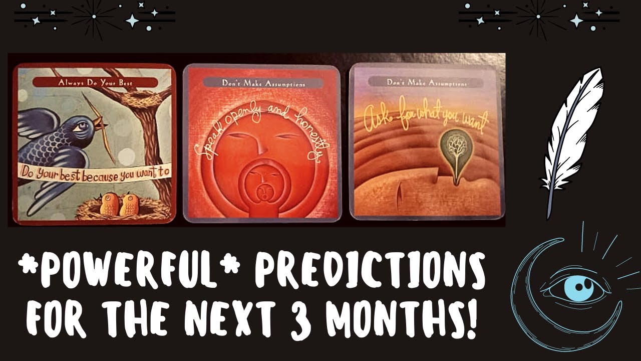 *POWERFUL* predictions for the next 3 months! 💫 🔭 🌎  ✨ 💖  | Pick a card