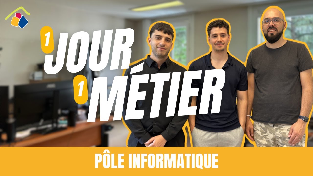 🖱️ Un Jour, Un Métier : Le service informatique