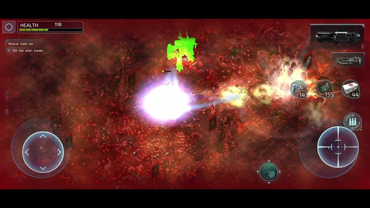 Alien Shooter 2 The Legend Final mission (Boss)