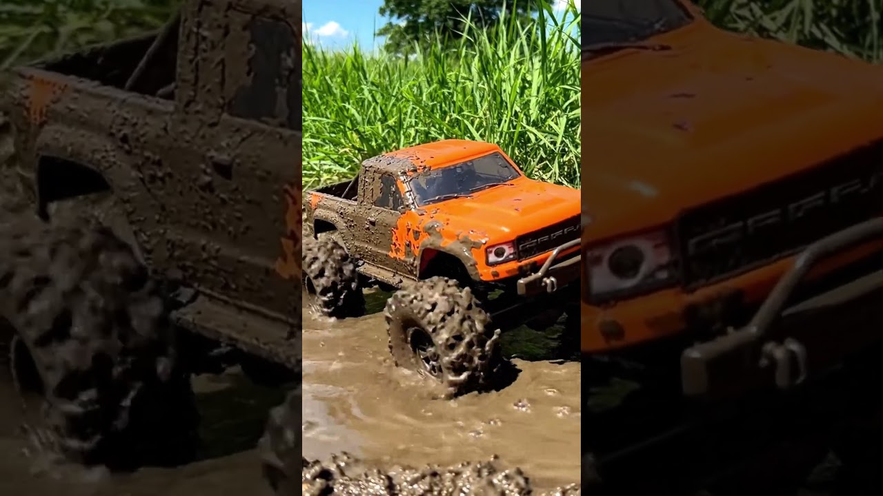 Epic RC Truck Mud Challenge 🌊🚛 | Power, Struggle & Victory in the Mud
