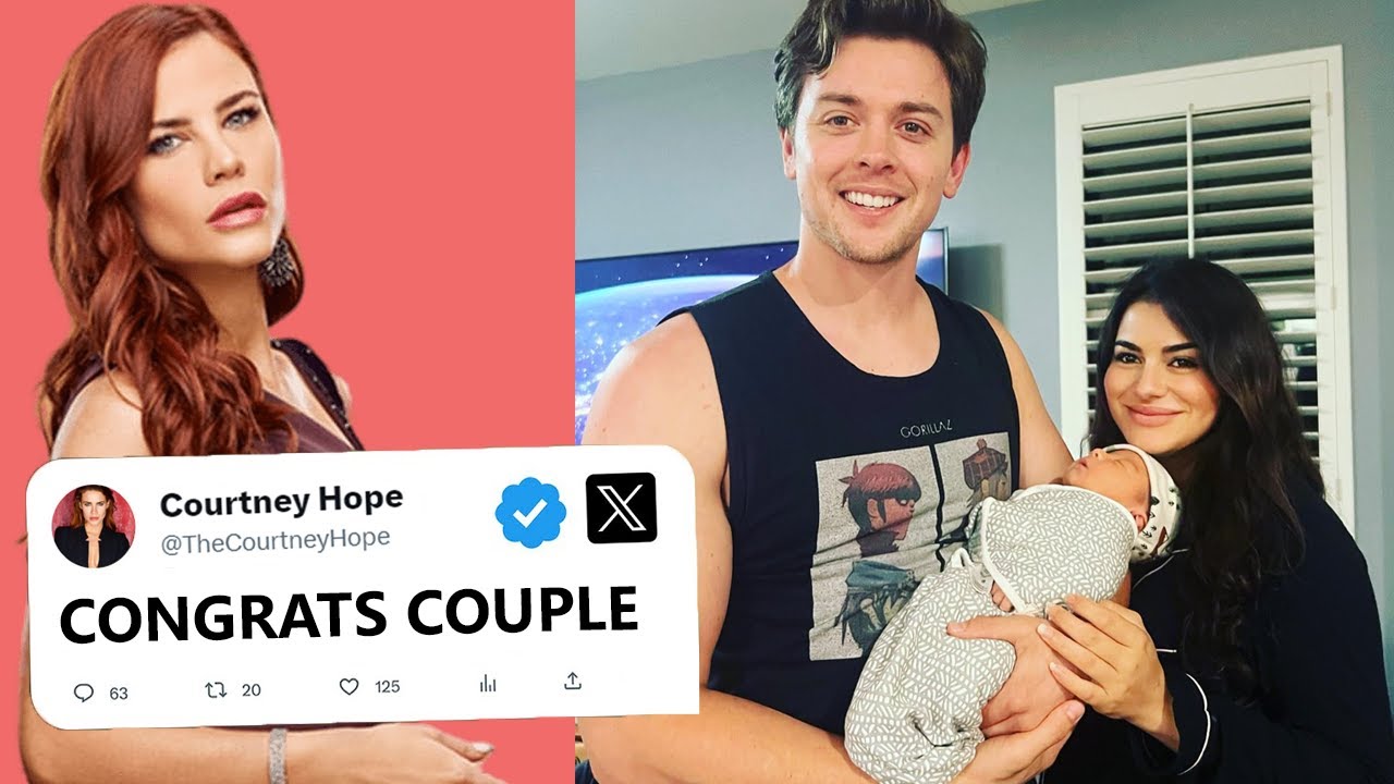 Chad Duell welcomes son with Partner Luana Lucci - Y&R star Courtney Hope Congratulate them!