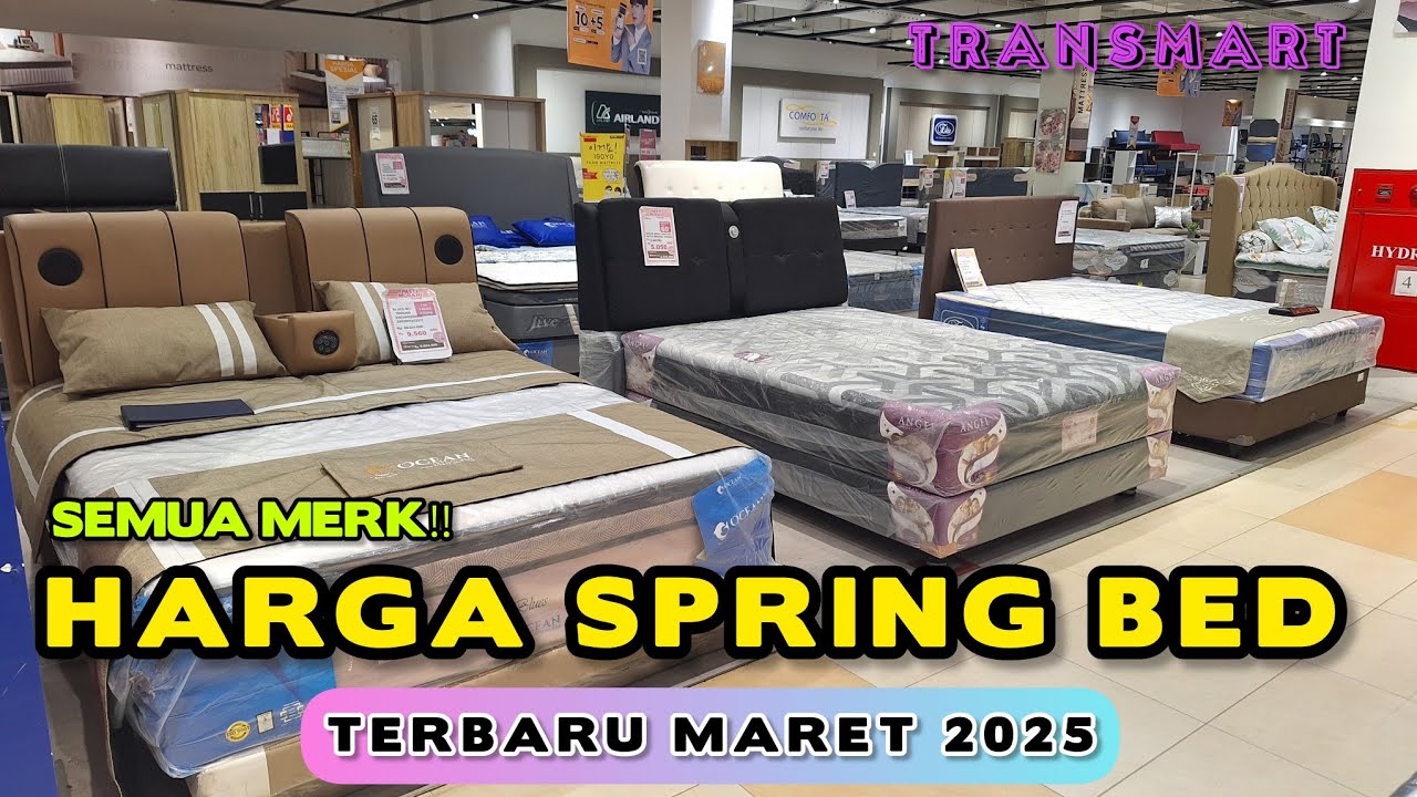 Review Harga Kasur Spring Bed Terbaru 2025 | Semua Merk | Terbaru Maret 2025