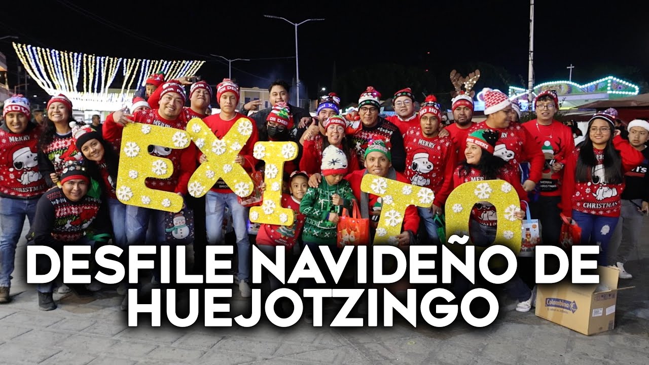 Desfile de Navidad en Huejotzingo 2024