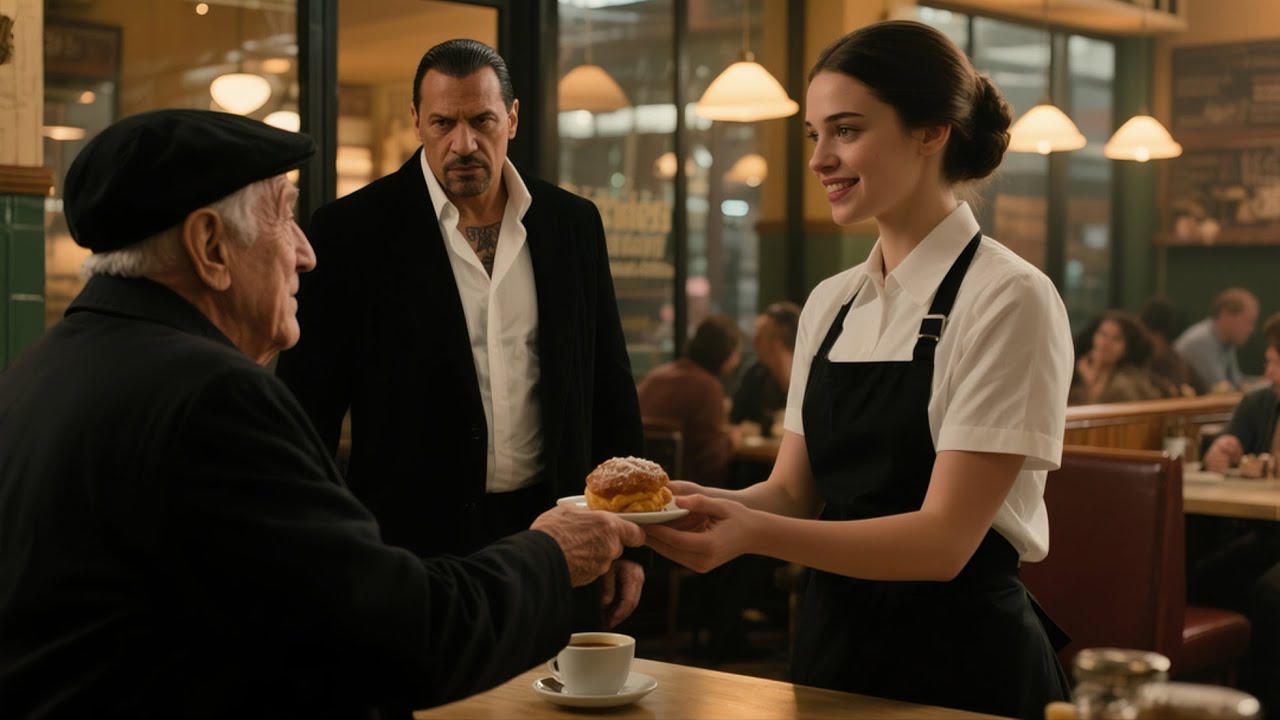 Poor Waitress Shared Her Lunch With an Old Man — Not Knowing He Was the Mafia Boss’s Father