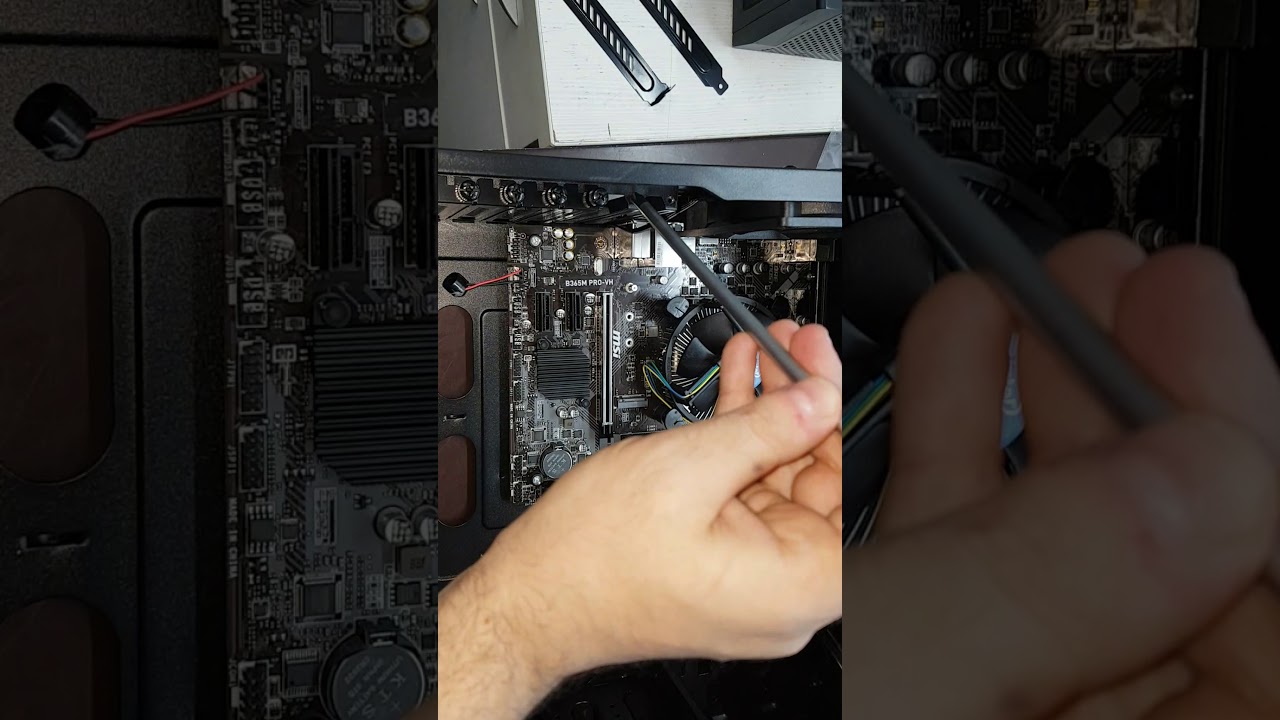 Thumb Screws on motherboard and nice case cutout