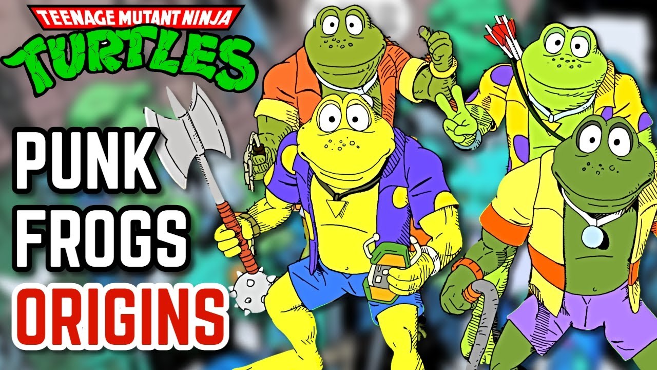 Punk Frog Origins - Shredder Created These Murderous Frogs To Kill TMNT But They Turned Into Allies!