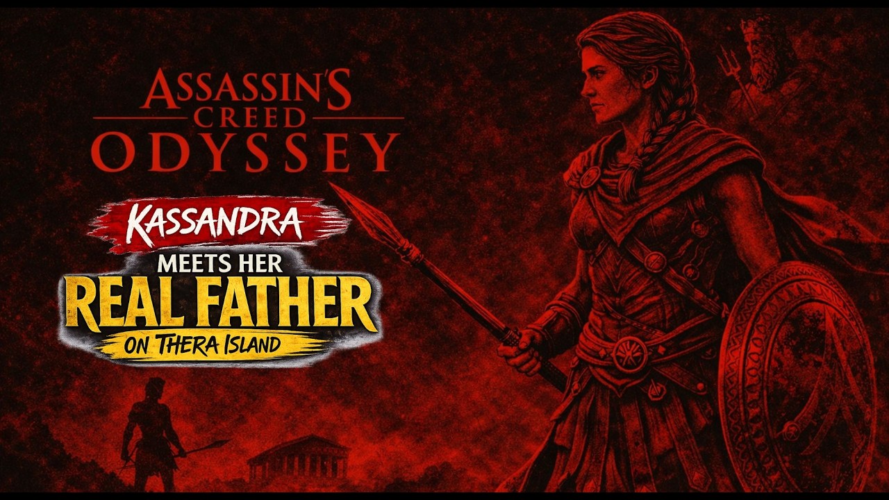 KASSANDRA MEETS HER REAL FATHER! 🔱 Atlantis Secret Revealed | AC  Odyssey#tamilgaming #sneaky86
