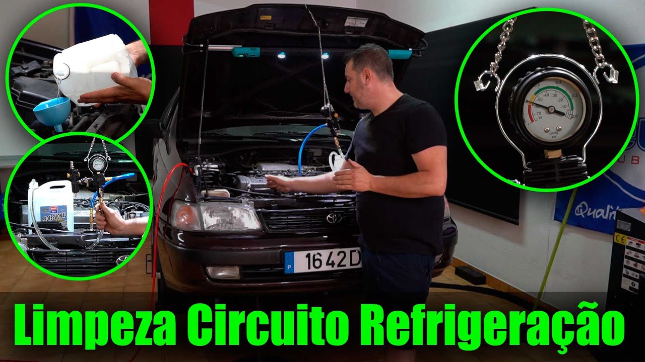 LIMPEZA PROFUNDA ao Sistema de Refrigeração do CARINA E - O TOYOTA EP08