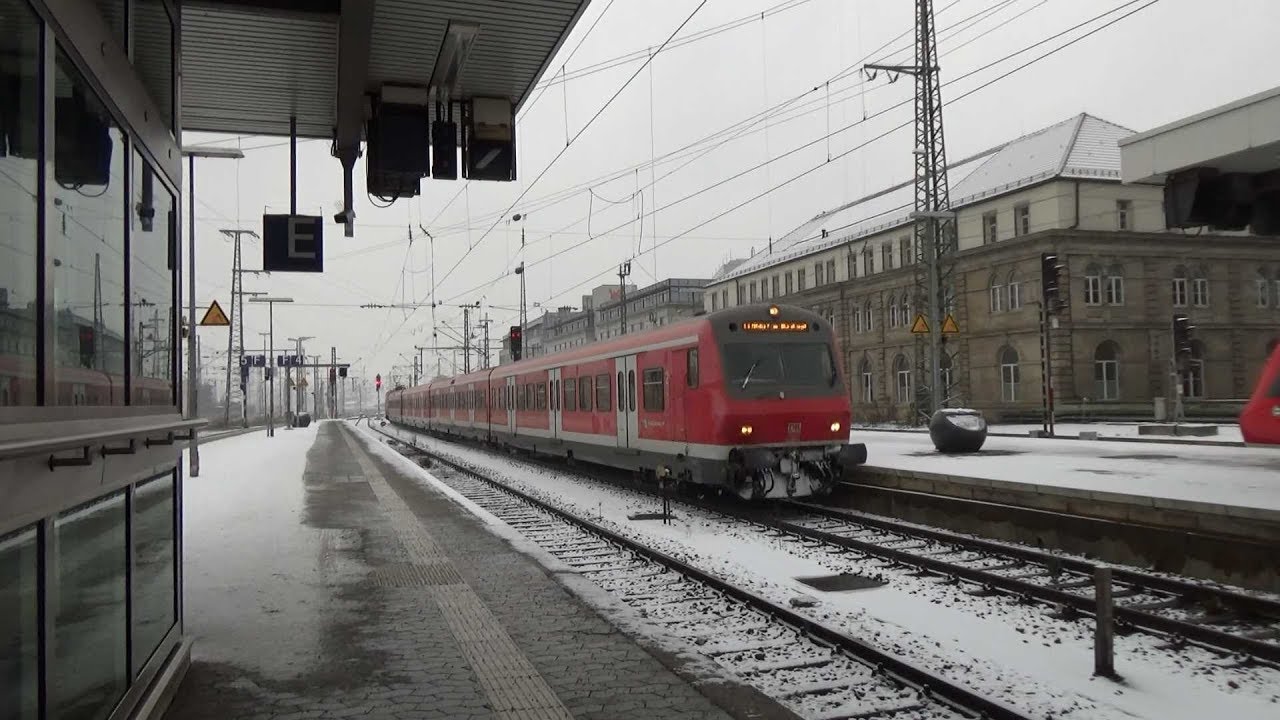 Zugverkehr in Nürnberg Hbf