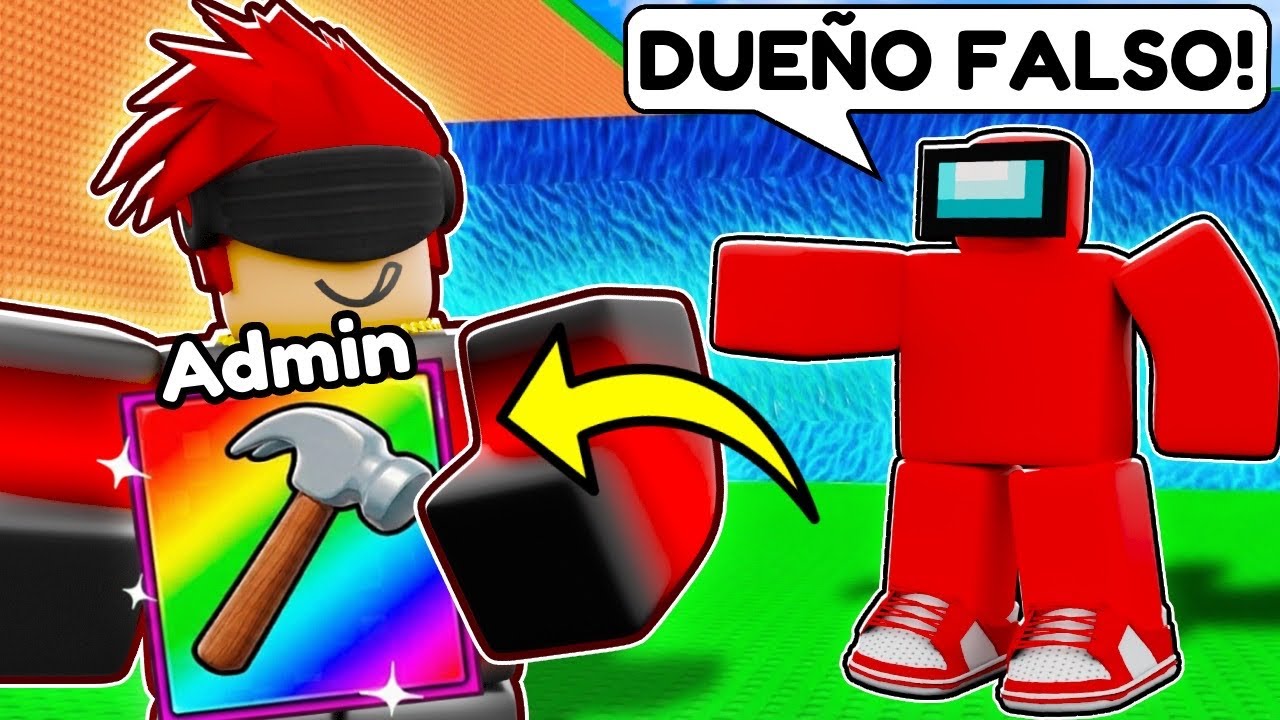 El ADMIN me prestó SU CUENTA para Trollear a Mi Amigo en Tsunami Brainrot