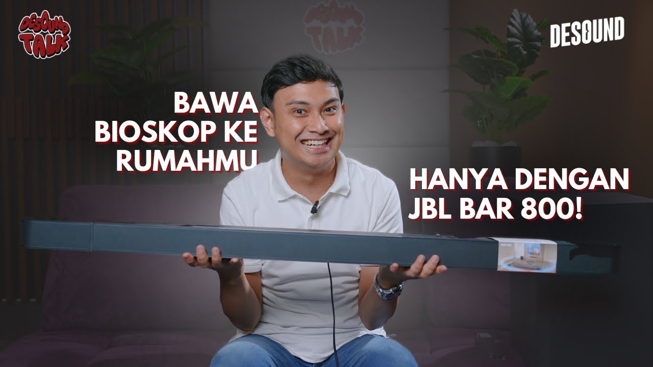 NONTON DI RUMAH JADI KAYA BIOSKOP, CUMA PAKAI JBL BAR 800!