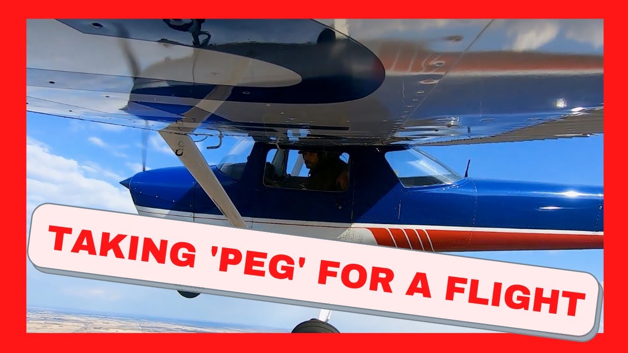 Taking 'Peg' from ZIP TIES N BIAS PLIES for a flight in my plane. CAN A ONE LEGGED MAN FLY A PLANE??