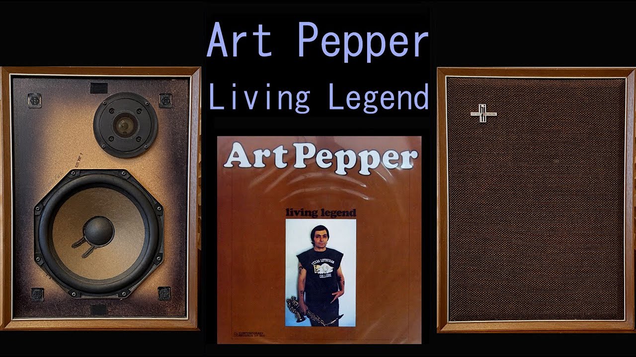 PHILIPS　RH423　アート・ペッパー　LIVING　LEGEND　7曲