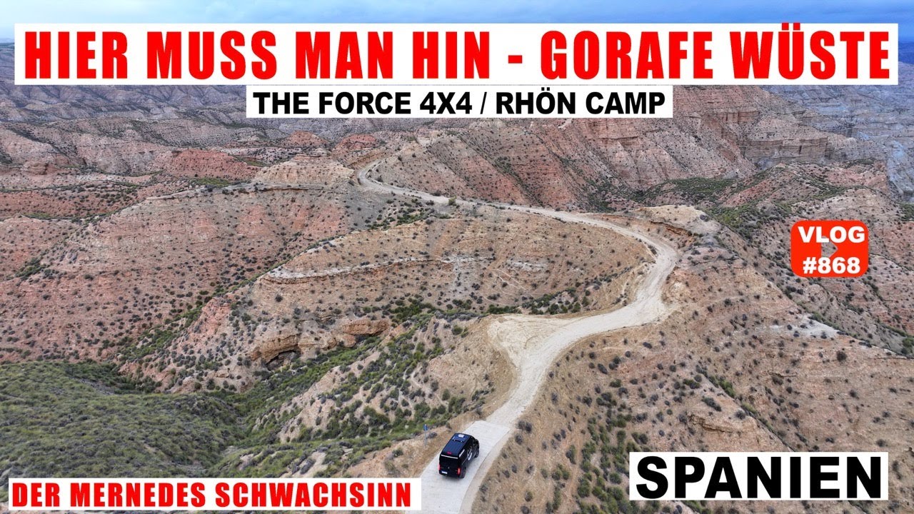 #868 Gorafe Wüste ist der HAMMER! MUSS man sehen! | Sprinter Schwachsinn | Rhön Camp, Sierra Nevada