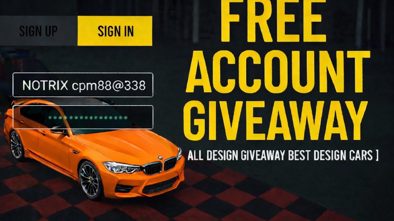🎁 FREE ACCOUNT Giveaway 🚨 Ultra Rare Cars Unlocked 