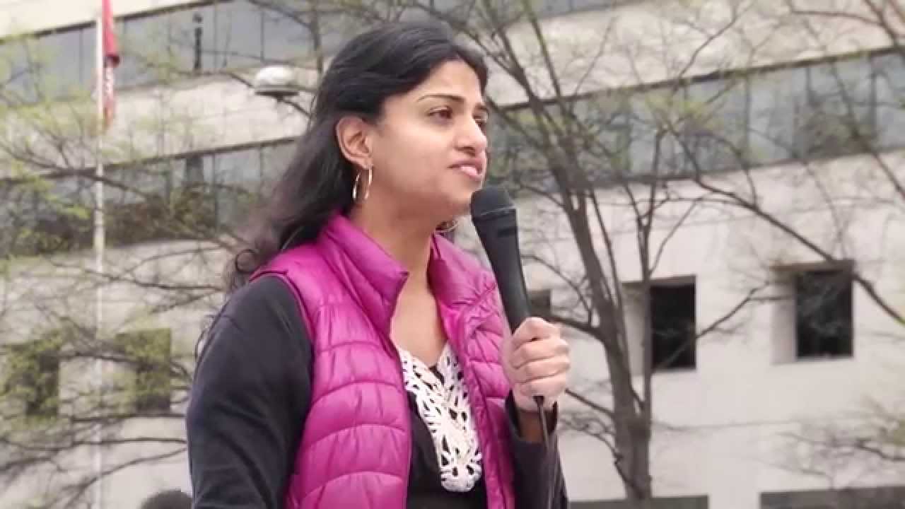 #StopTheOtherNRA D.C. Action - Saru Jayaraman speech (ROC United) 4/15/2015