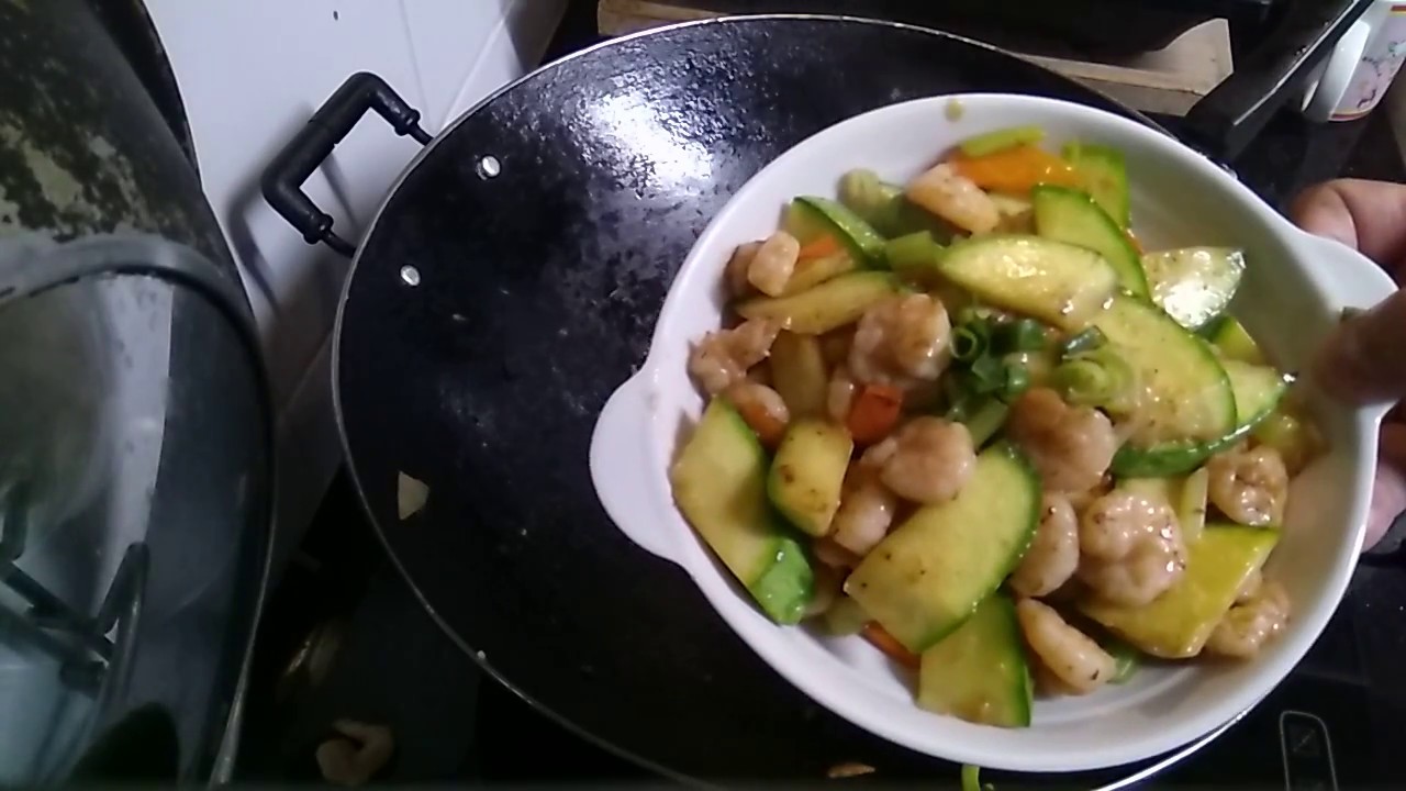 〈 職人吹水〉 翠玉瓜炒蝦仁