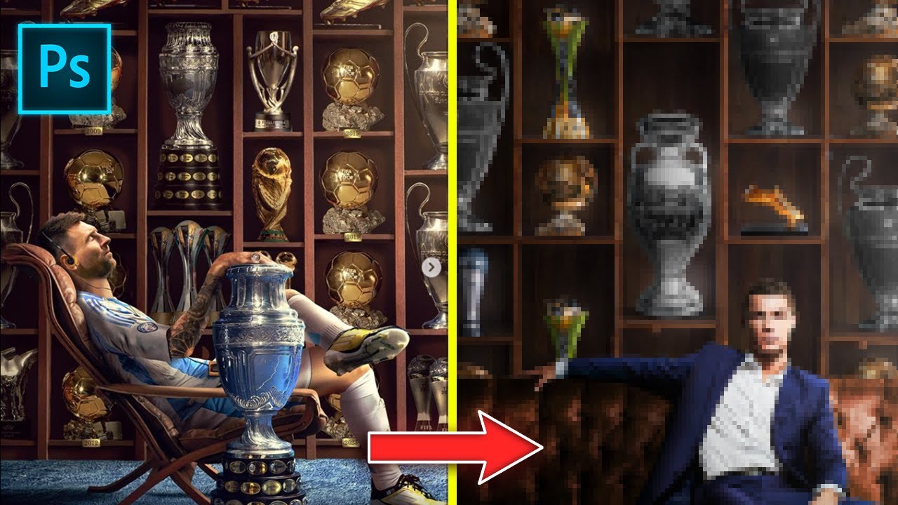 Edit like 433 in Photoshop | S2E2 | Football Photoshop Speedart !