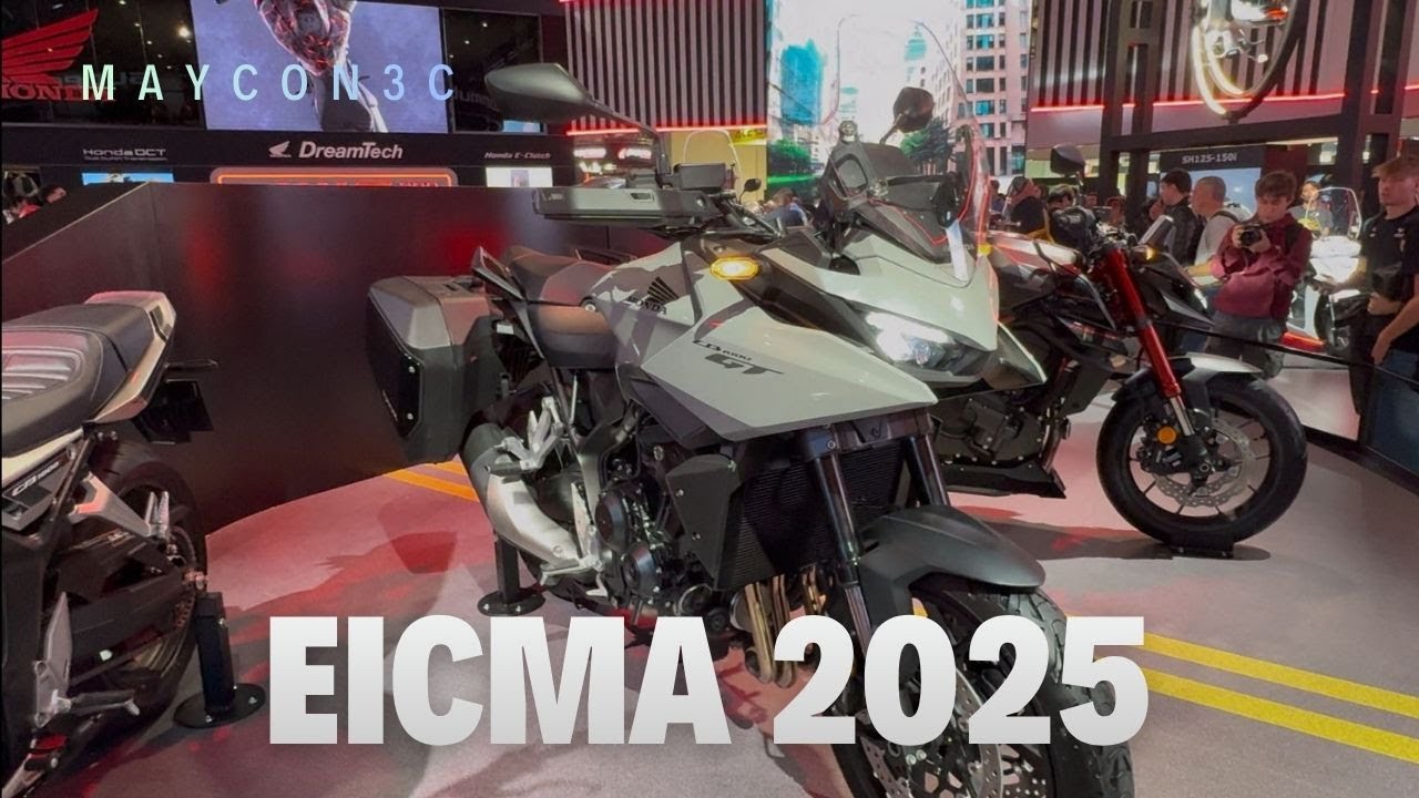 AS MOTOS DO FUTURO! O que vi no EICMA 2025 (Parte 2).