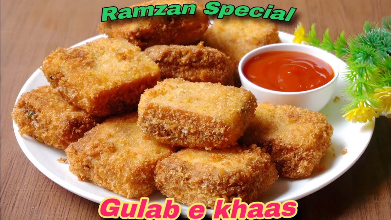 Ramzan Special Gulab E Khas iftar Recipe रमज़ान स्पेशल गुलाबी खास रेसिपी #chikenrecipe #breadrecipe 