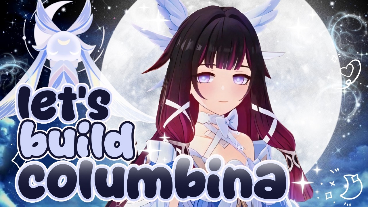 columbina blessed my wishes - double 5★ genshin impact relaxing farming and wishing &deg;𐐪♡𐑂&deg;