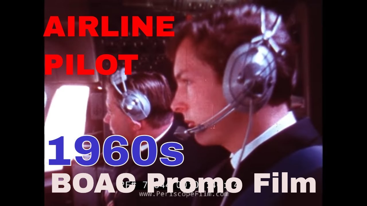 1970s BOAC AIRLINES PROMOTIONAL FILM 