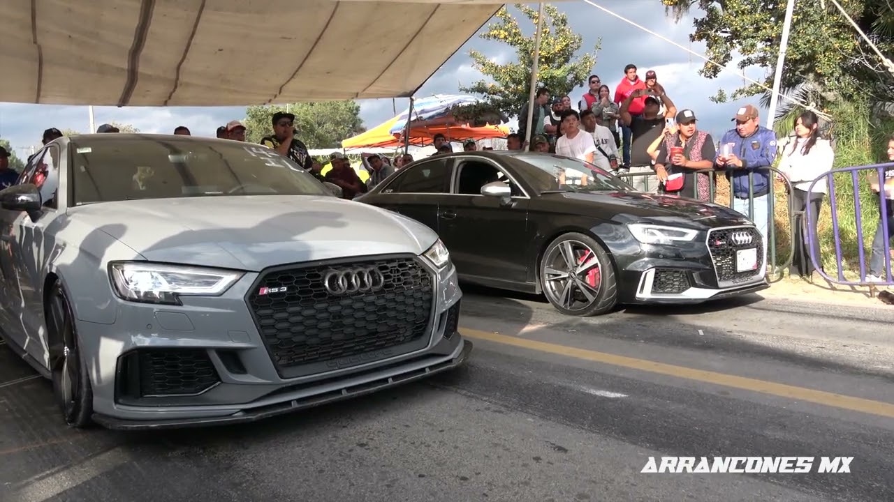 Audi RS3 Stage 3 Negro vs Audi RS3 Stage 2 