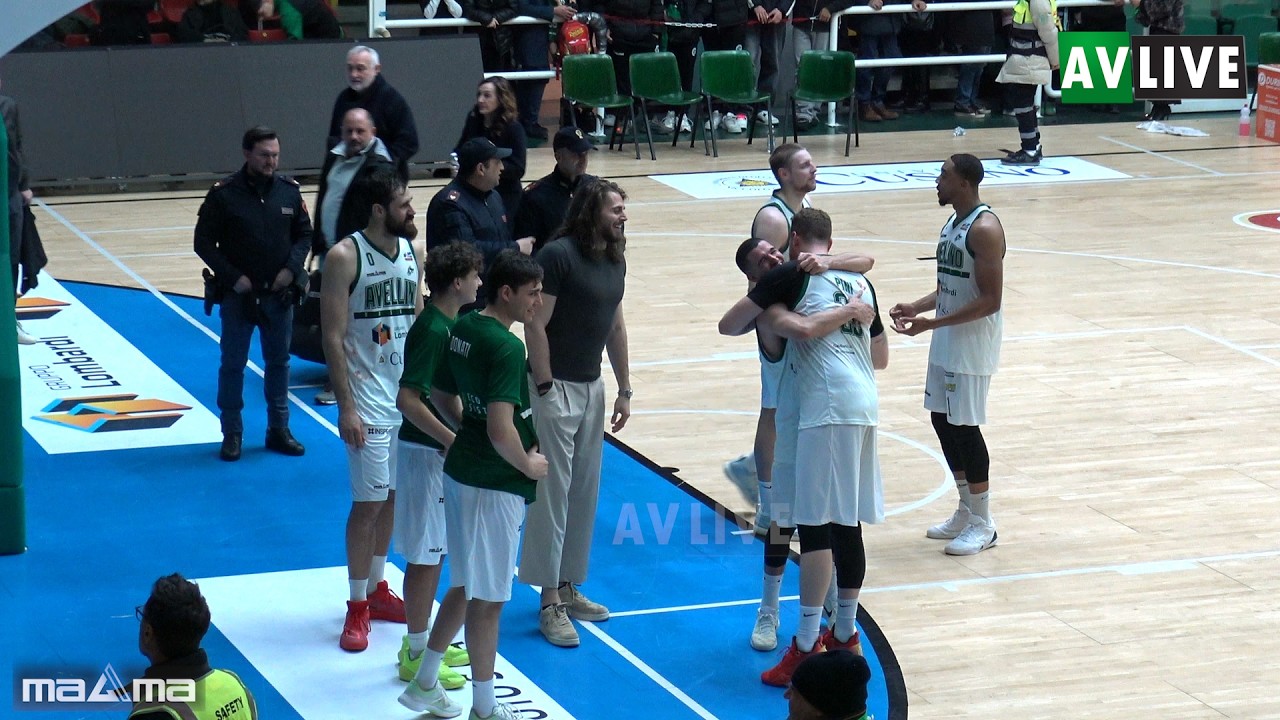 Avellino Basket-Real Sebastiani Rieti 86-71, gli highlights di AVLive