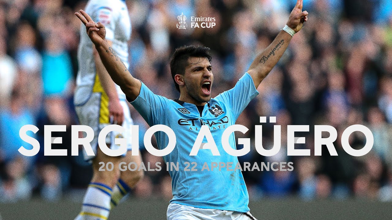 Sergio Ag&uuml;ero: 20 Goals in 22 Games 🔥 | Emirates FA Cup 20-21