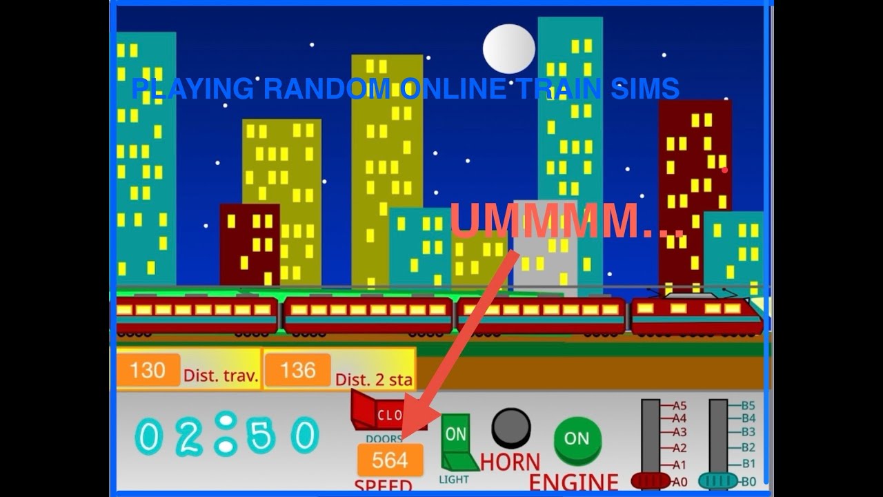 Playing RANDOM ONLINE TRAIN SIMULATORS!