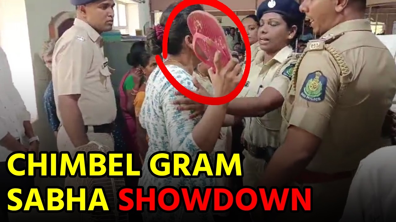 Chimbel Gram Sabha Row: Villagers Force Open-Air Meet || Goa365 TV