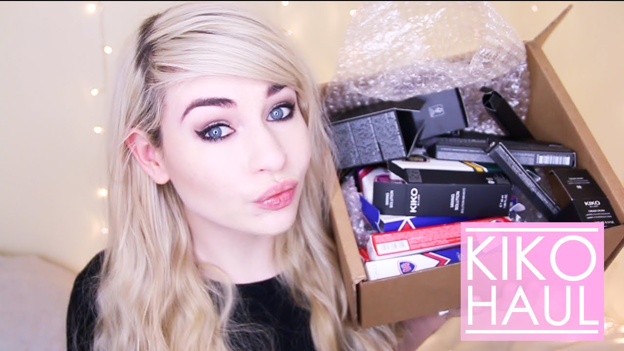 BIG KIKO MAKEUP HAUL | Katie Snooks